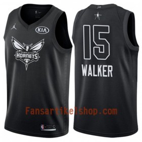 NBA Charlotte Hornet Trikot Kemba Walker 15 2018 All-Star Jordan Brand Schwarz Swingman - Herren